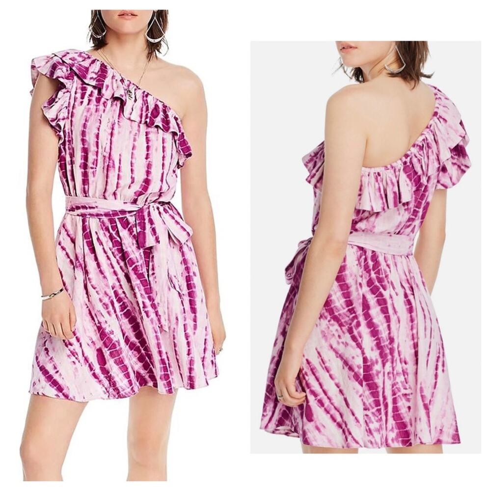 Lini - NWT Ruffled Tie Dye Dress